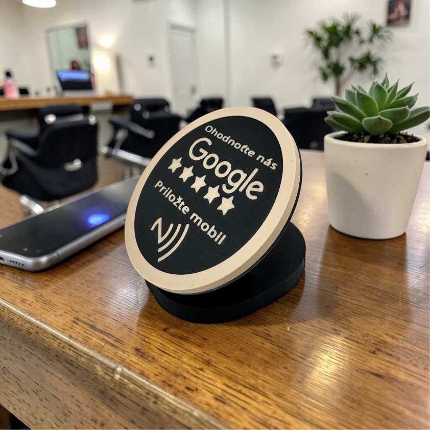 NFC stojan „Ohodnoťte nás“ – Získajte 5-hviezdičkové recenzie na Google okamžite - Image 2
