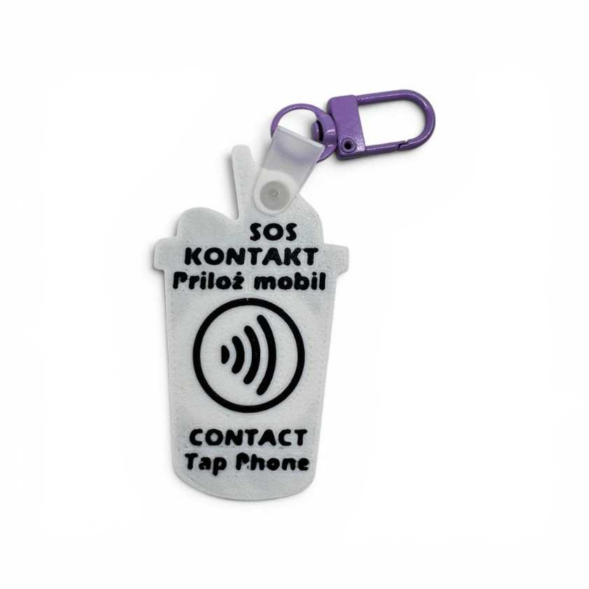 ❤️ Keď potrebujem maminku – SOS NFC kľúčenka Sweet Drink - Image 2