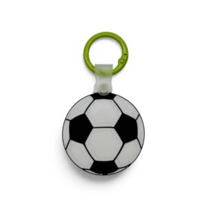 SOS NFC kľúčenka pre deti futbalová lopta s okamžitým zobrazením kontaktu na rodiča po priložení mobilu